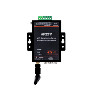 HF2211 WiFi <strong>Ethernet</strong> Mqtt Tcp Ip Serial Converter Modbus IoT Gateway Two-way Transparent RTU DTU RS232 RS485 RS422 Serial Server - Product Image 1