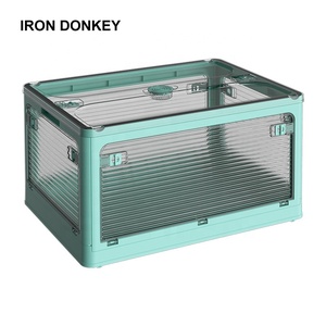 Ironoem oem PP özel LOGO açık katlanır saklama kutusu araba gövde kamp depolama organizatör - Product Image 1