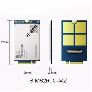 Módulo transceptor inalámbrico HuanXin SIMCOM, 3G/4G/5G, GNSS, GSM, GPRS, SIM8260C, 1 unidad, 1 unidad, 1 unidad