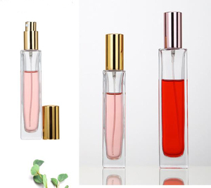 Özel etiket kutusu 5ml 10ml 15ml 30ml 50ml 100ml boş doldurulabilir şeffaf renkli cam dikdörtgen parfüm şişesi - Product Image 6
