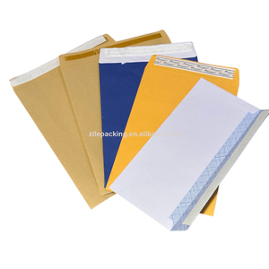 #8/9/10 an ninh giấy trắng phong bì tùy chỉnh logo in cửa sổ phong bì 10 # tùy chỉnh tự đóng dấu kinh doanh in không cửa sổ - Product Image 4