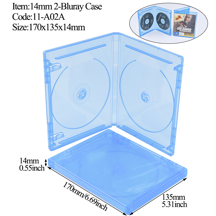 Boîtier 2-Bluray 14MM A02