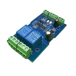 Modbus-Rtu 2チャンネルリレーモジュールスイッチ入力および出力RS485/TTL通信 - Product Image 1