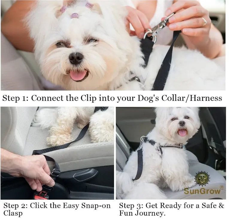 Hot Selling Adjustable Practical Dog Pet Car Safety Leash Seat Belt Harness Restraint Collar Leads Travel Clip