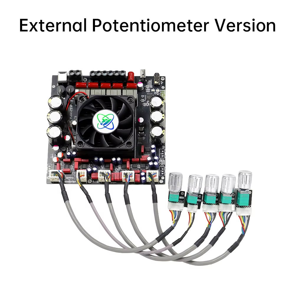Type externe de potentiomètre noir