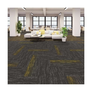 Nylon chống cháy thạch anh gạch Thảm văn phòng gạch Thảm Malaysia cân bằng gốm gạch thảm - Product Image 5