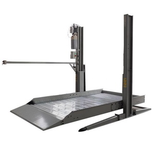 2 Post Double <strong>Stack</strong> Car Lift Garage <strong>Parking</strong> <strong>System</strong> and Lift for Sale for Stacking Cars in Tight Spaces