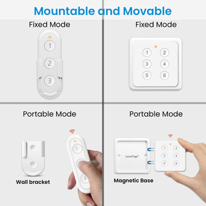 ZigBee 3.0 Wireless 6 pulsanti telecomando interruttore a parete per la vita intelligente di automazione delle Scene di Tuya - Product Image 5