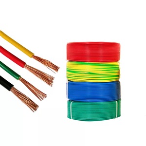Cable de cobre de nucleo unico CE BVR 1,5mm 2,5mm、4mm、6mm、10mm、Cable electrico para casa