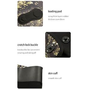 Traje de Pesca Submarina DIVESTAR OEM&ODM de Neopreno de 1.5 mm con Forro de Nailon Camuflado y Costuras Planas - Product Image 5