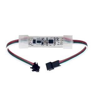 Mini TTL SPI khuếch đại tín hiệu Booster 30m Khoảng cách tối đa 8bit SPI IC DC5V-24V RGB RGBW LED dải khuếch đại tín hiệu Booster - Product Image 2