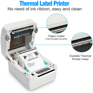 Xprinter XP-420B 4x6 nakliye adresi etiket termal etiket yazıcı XP-420B termal yazıcı - Product Image 6