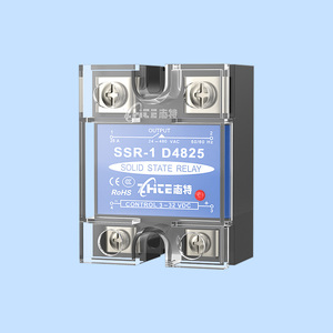 Alta qualità monofase 220v Dc controllato AC relè a stato solido piccolo modulo ad alta potenza SSR-25a