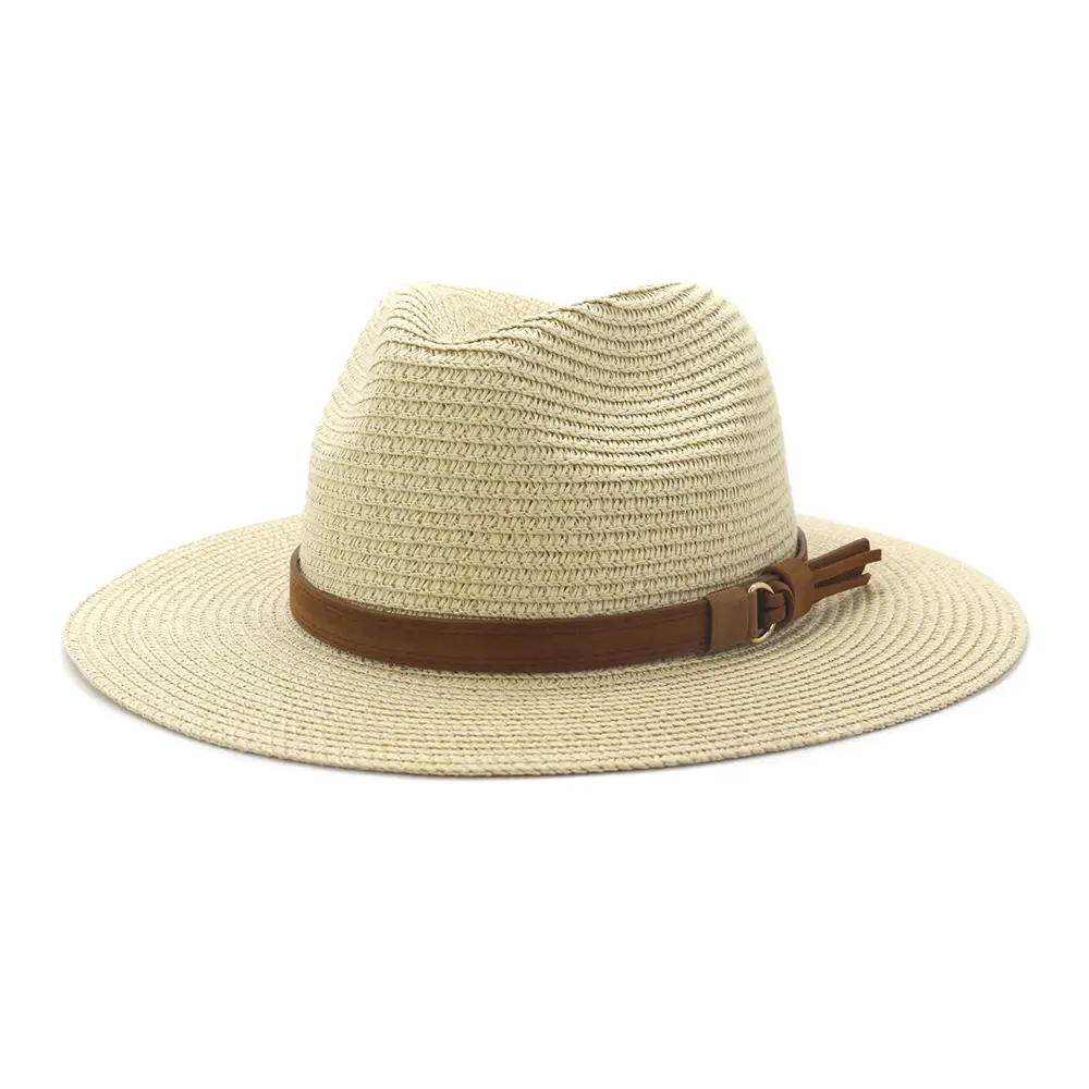 2024 nouveau chapeau de paille de cow-boy occidental design de mode