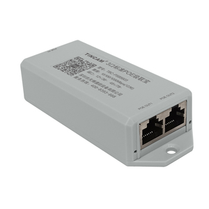 TiNCAM 10/100/1000Mbps IEEE 802.3af/at PoEエクステンダーリピーター3ポートPOEスイッチ1 in 2 OutリピーターPOEイーサネットエクステンダー