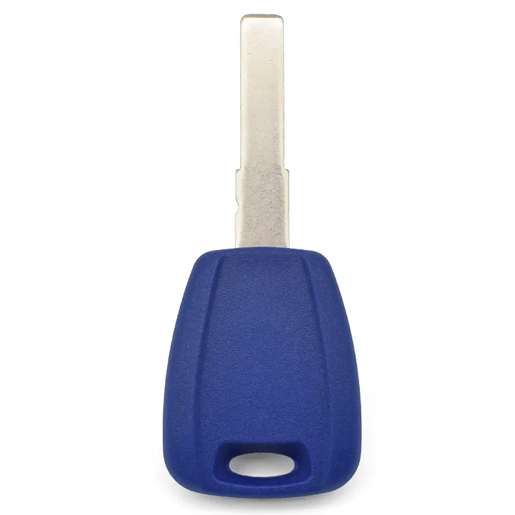 Per F-iat Transponder blu in bianco chiave auto Shell di ricambio telecomando con lama non tagliata SIP22 chiave del veicolo Cover