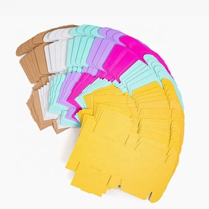 LZ paketi stok yüksek dereceli renkli hediye kat oluklu kutu özel Logo karton mailler ambalaj kutusu küçük iş için - Product Image 4