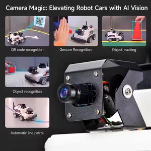 ROS2 Kit Robot educativo per Raspberry Pi 5 Kit per auto a base ESP32-S3 con supporto Lidar SLAM Navigation AI Recognition Python3