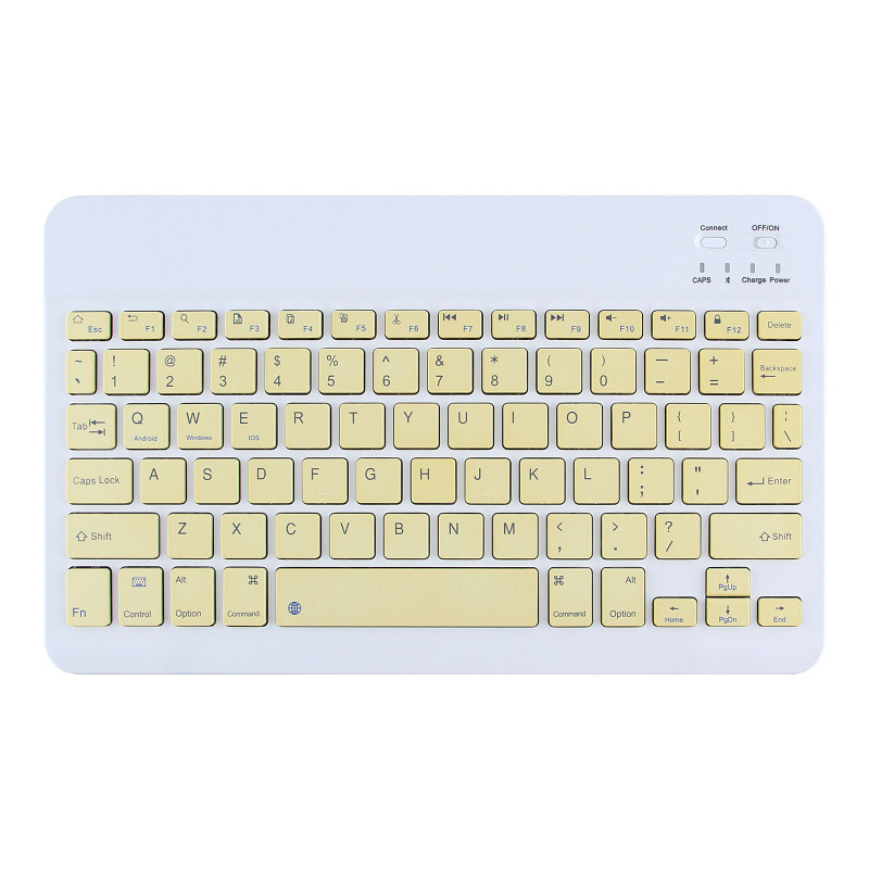 teclado amarillo