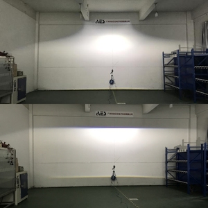 AES โปรเจคเตอร์ LED เทอร์โบ SE 2.5นิ้วเลนส์สีฟ้าที่มีประสิทธิภาพสม่ำเสมอลำแสงต่ำสูงสำหรับไฟหน้า LED อัตโนมัติ - Product Image 6