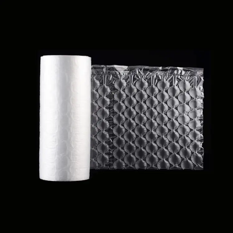 Fabrik preis Luftkissen Blase Kissen folie Rolle Plastikfolie aufblasbares Schutz puffer material für den Transport