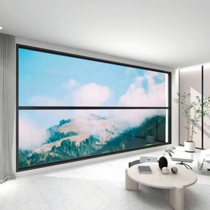 Smart Electric Lift up Aluminum Toughened Glass <strong>Window</strong> Multifunction Soundproof Verticals Sliding Balcony <strong>Windows</strong> - Product Image 1