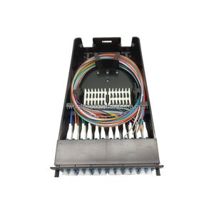 Preço de atacado 12/24f Fibra Óptica MTP MPO para LC Caixa Módulo Cassete Para ODF patch panel