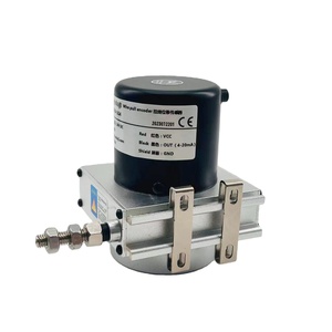 Señal analógica de salida de 0-2500mm o codificador de cable de tracción del sensor de desplazamiento del cable de señal digital