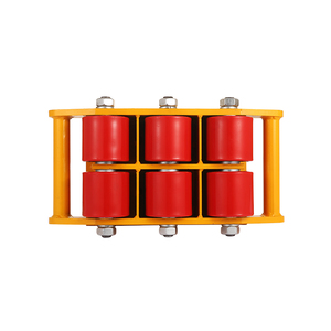 Carrinho tanque para máquinas de movimentação de equipamentos, patins, carrinho de carregamento de carga, 8 toneladas e 6 toneladas