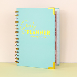 Venta al por mayor de fábrica 2025 2026 planificador en espiral diario con paquete de caja Agenda semanal diario cuaderno de hojas sueltas - Product Image 4
