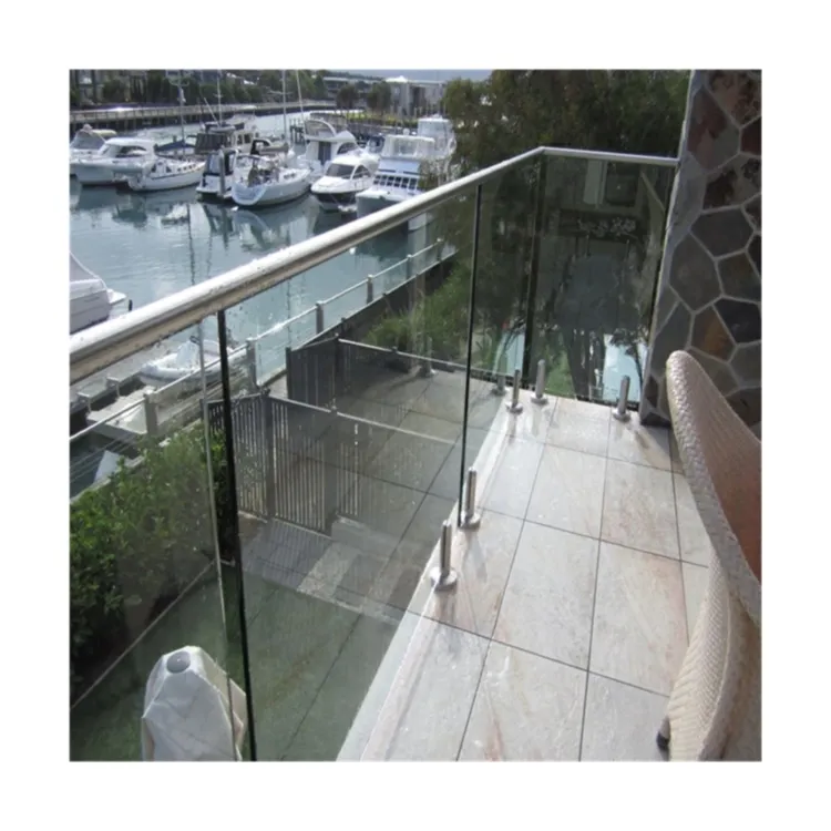 Yeni ürünler cam tıkaç cam korkuluk sıcak satış özelleştirilmiş havuz korkuluk çit tıkaç korkuluk çift yapı