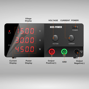 KUAIQU-Fuente de alimentación conmutada de laboratorio, entrada regulada de 450 V, salida única para reparación de revestimiento electrolítico, 15V, 30A, 220 W, W - Product Image 3