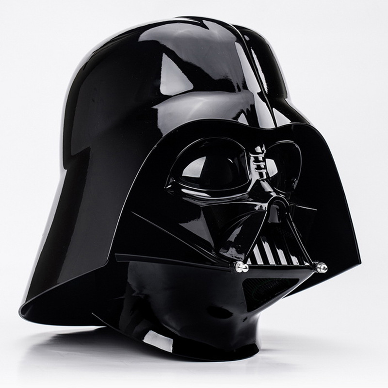 Black darth vader helmet
