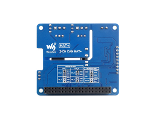 Waves hare 2-Kanal isolierter CAN-Bus-Erweiterungs-HUT für Raspberry Pi, stapelbares Design zum Erweitern mehrerer CAN-Kanäle - Product Image 4