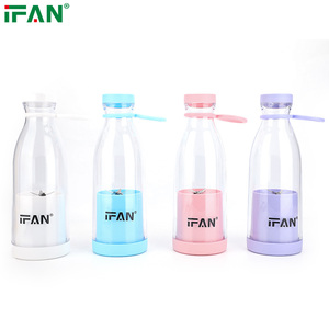 批发定制彩色水果榨汁机<span class=keywords><strong>USB</strong></span>塑料搅拌机电动强力便携式榨汁机