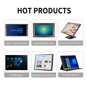 OEM 15,6 21,5 Zoll Ip65 FHD Touchscreen-Panel Einbetten Vesa Kiosk Monitor LCD-Bildschirm Display Pcap Industrie Monitor mit Vga 12V - Product Image 4
