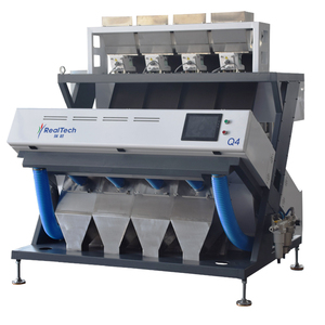 Proveedor de clasificador multifunción óptico Realtech, clasificador de color de granos de café, máquina clasificadora de granos de cacao, clasificador de color cereza de café - Product Image 1
