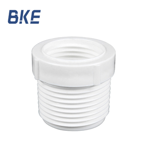中国工厂PVC BSP螺纹管件UPVC异径衬套公1/2/3/4 - Product Image 1