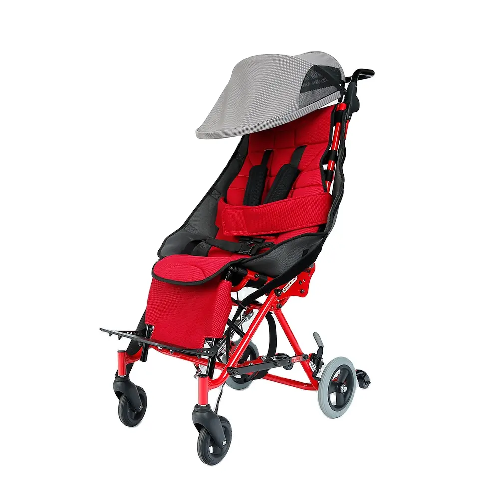 Carrozzina passeggino bambino carrozzina con paralisi cerebrale bambino sedia a rotelle