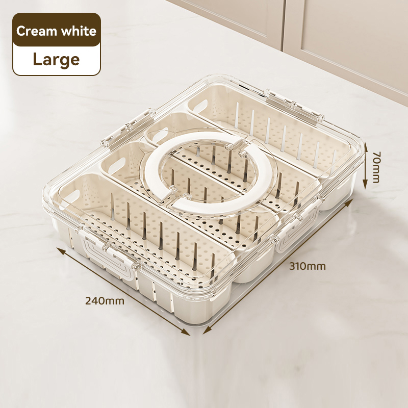 Cream Large - 4 Grids