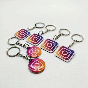 À prova d'água Logotipo Personalizado NFC/RFID Epoxy Key Card 13.56mhz Regravável Crystal Glue Epoxy Controle de Acesso Cartão Nfc Etiqueta Eletrônica - Product Image 1