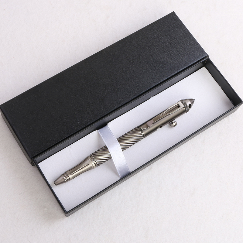 Silver bronze brushed +white Gift Box