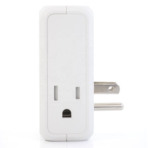 Wonplug için yeni ürün abd CA uzatma priz 3 yollu 3 USB tip C güç şeridi 10A pirinç duvar şarj çok fiş küp çorap - Product Image 6