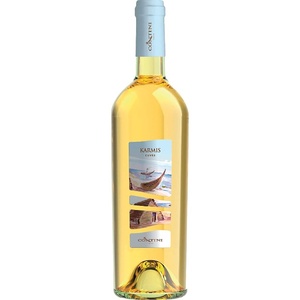 イタリアの白ワインKarmis Sardinia IGT 750Mlシーフードと白肉にぴったり6本1箱あたり - Product Image 1