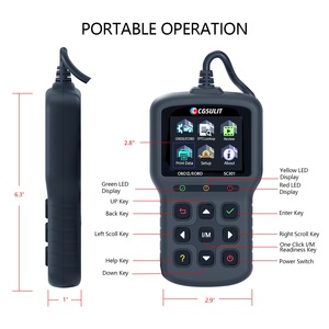เครื่องสแกนรถยนต์ Eobd Obd2,Obdii/Eobd เครื่องมือวิเคราะห์อัตโนมัติ M-Ercedes อุปกรณ์อ่านรหัส Obdii ด้วย Abs Carr - Product Image 6