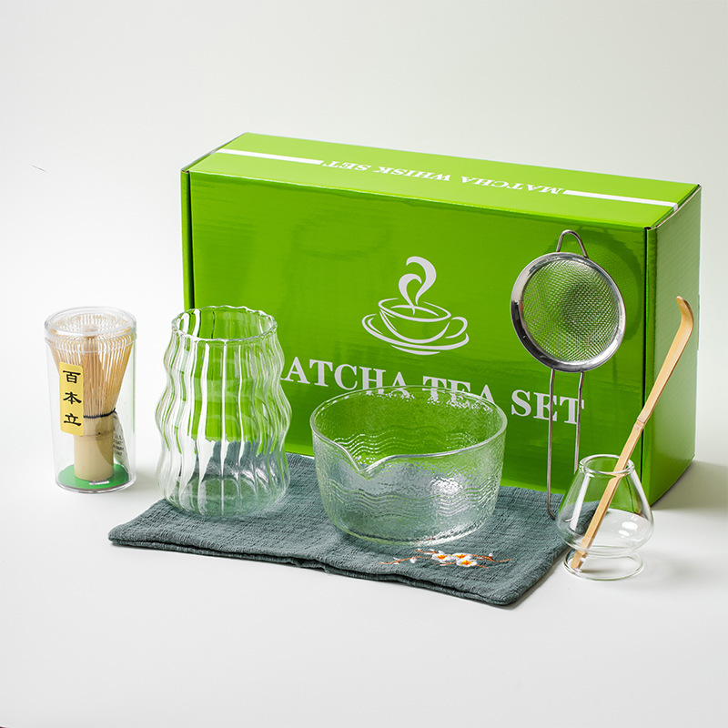 Glass matcha 7-piece set 01
