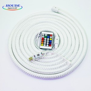DC5V 360-Grad-LED-Streifen-Strickoberfläche 16-mm-Röhre APP Smart <span class=keywords><strong>Controller</strong></span> RGB Adressierbares rundes LED-Neon-Flex licht