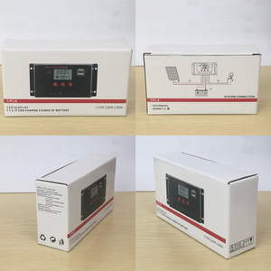 Regolatore di carica solare CPLS PWM regolatore di carica del regolatore della batteria del pannello solare 12V/24V con doppio Display LCD USB - Product Image 6