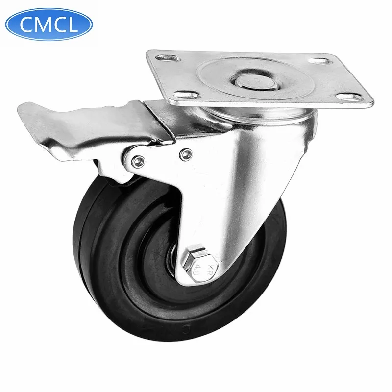 CMCL Venta caliente Esd rueda giratoria ruedas Cerradura Anti-estática Caster Esd Caster