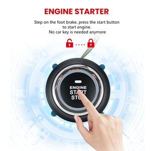 <strong>Push</strong> <strong>Button</strong> Starter Remote <strong>Start</strong> Stop Unlock Keyless Car <strong>Push</strong> <strong>Start</strong> System - Product Image 2